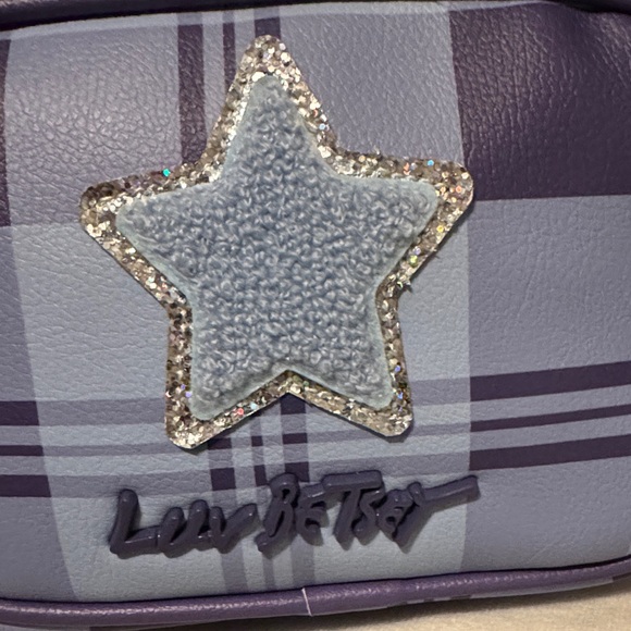 Betsey Johnson Purple Crossbody Bag with Star Design - Picture 4 of 10